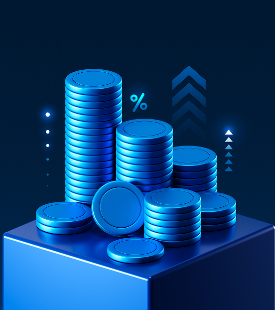 Wealth growth visualization